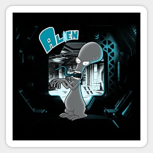 Alien Sticker